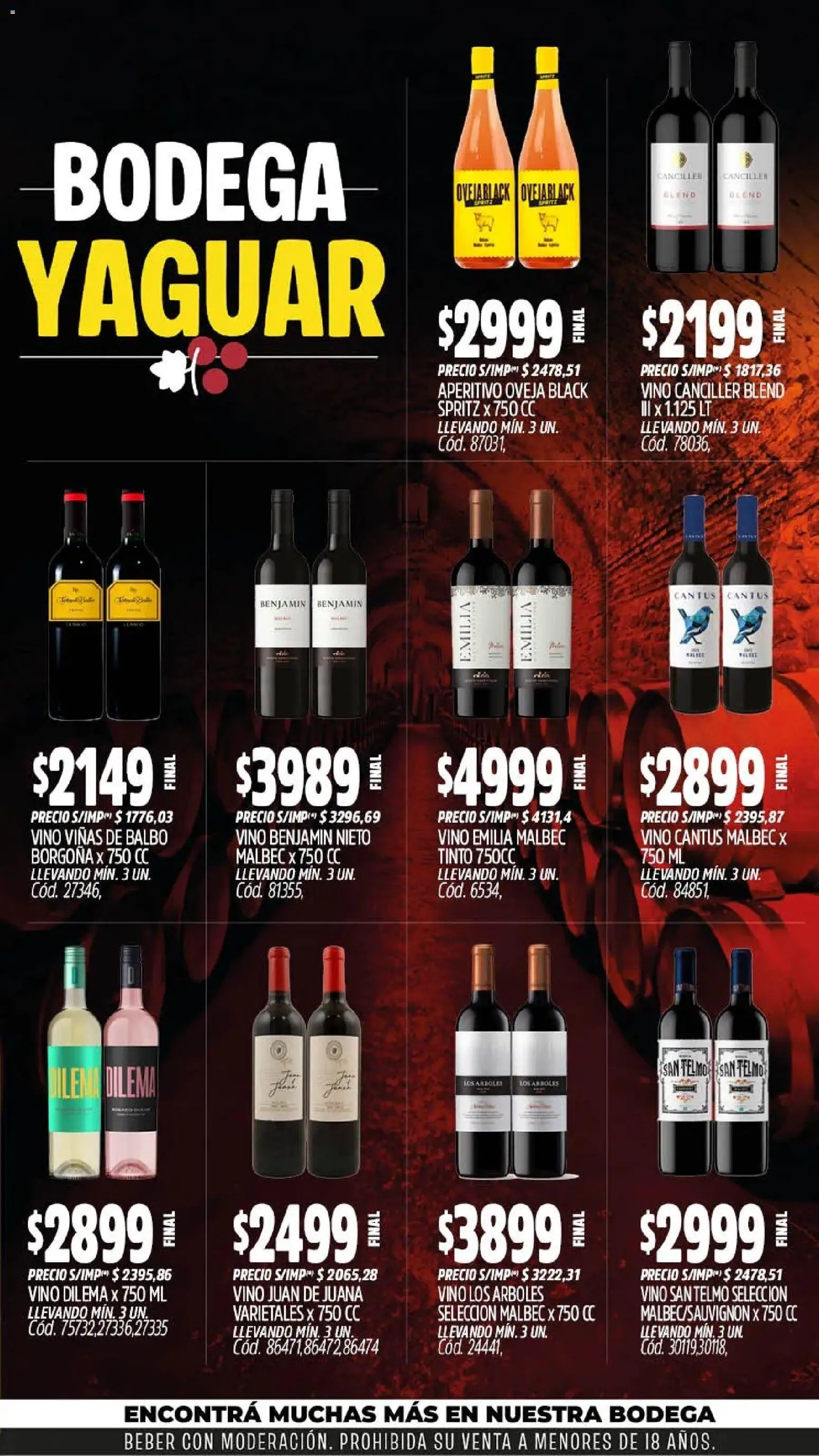 Vista previa del folleto de la tienda Yaguar válido desde el 21/09/2026 