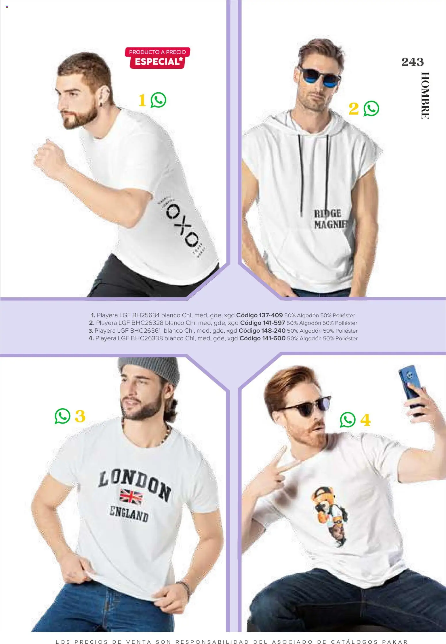 Vista previa las ofertas de la tienda SC Pakar - SC Pakar catálogo Ropa desde el 31/07/2026 