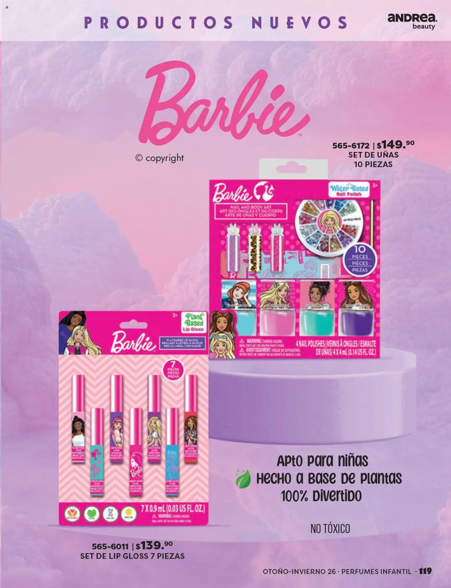 Vista previa las ofertas de la tienda Andrea - Andrea catálogo Beauty desde el 23/08/2026 