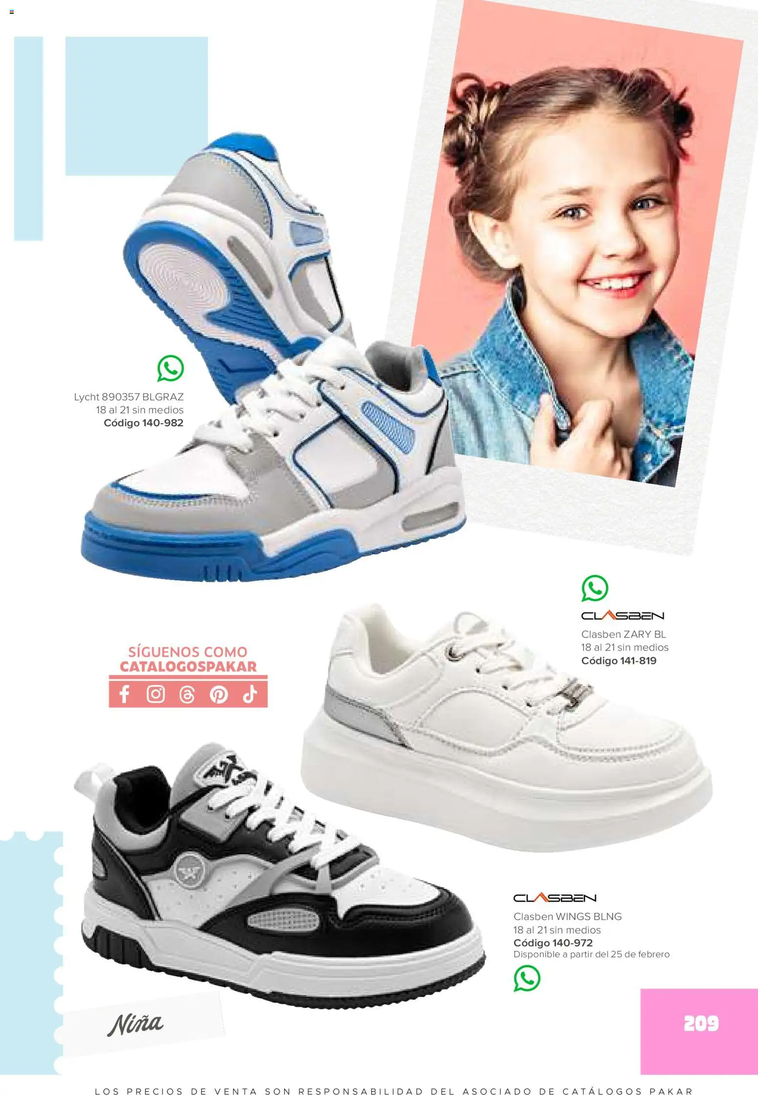 Vista previa las ofertas de la tienda SC Pakar - Catálogo Niña desde el 30/01/2026 