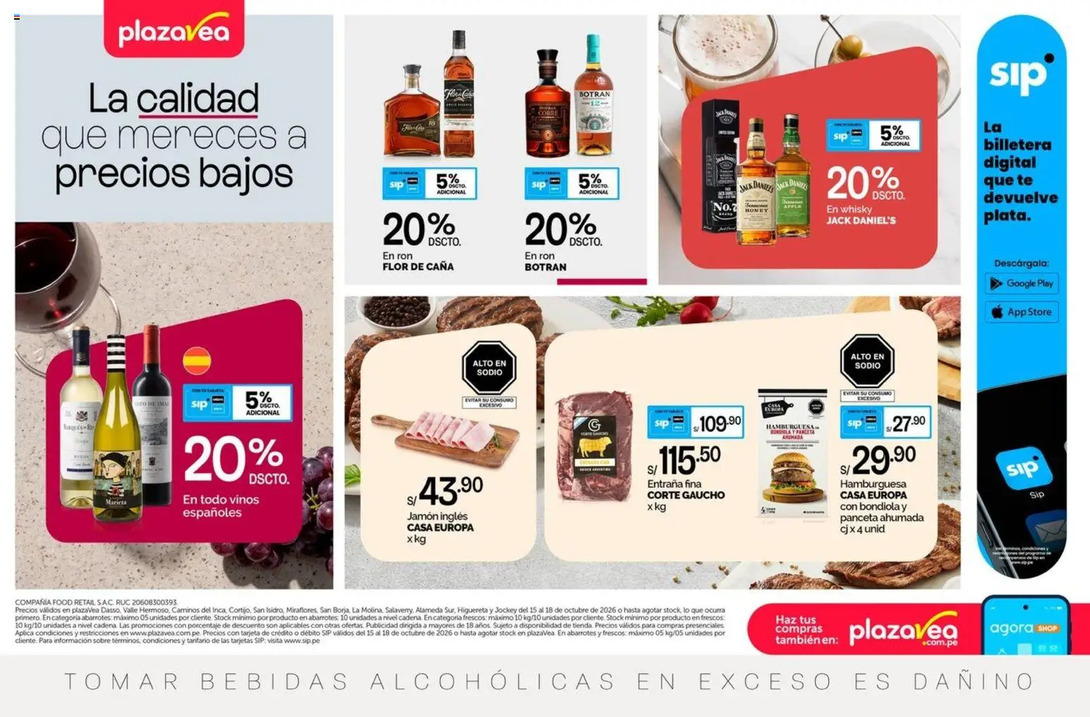 Vista previa de Plaza Vea catálogo de la tienda Plaza Vea válido desde 15/10/2026