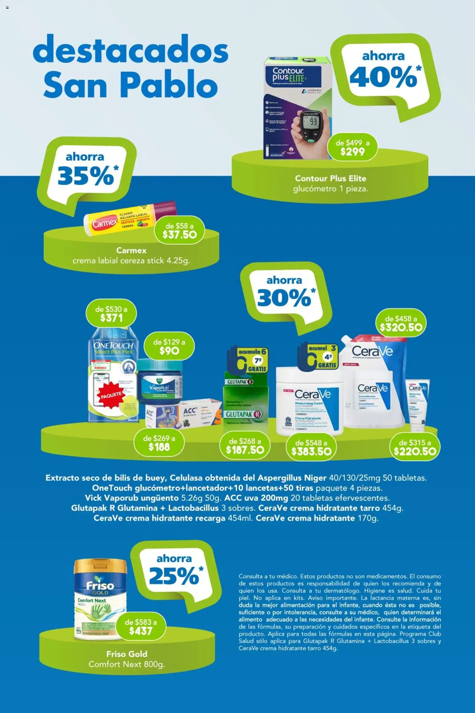 Vista previa las ofertas de la tienda Farmacia San Pablo - Farmacia San Pablo catálogo desde el 11/10/2026 