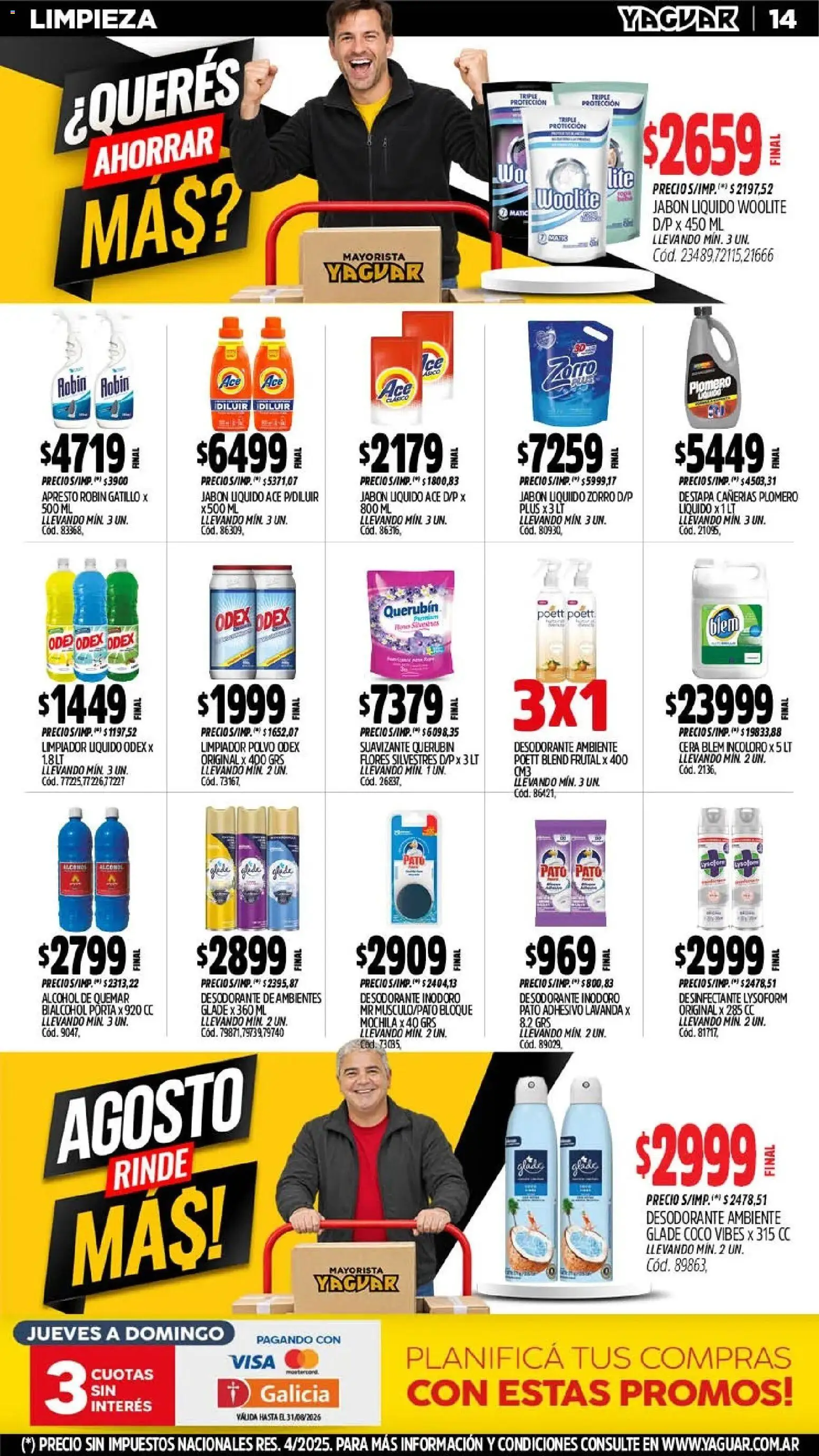 Vista previa del folleto de la tienda Yaguar válido desde el 17/07/2026 