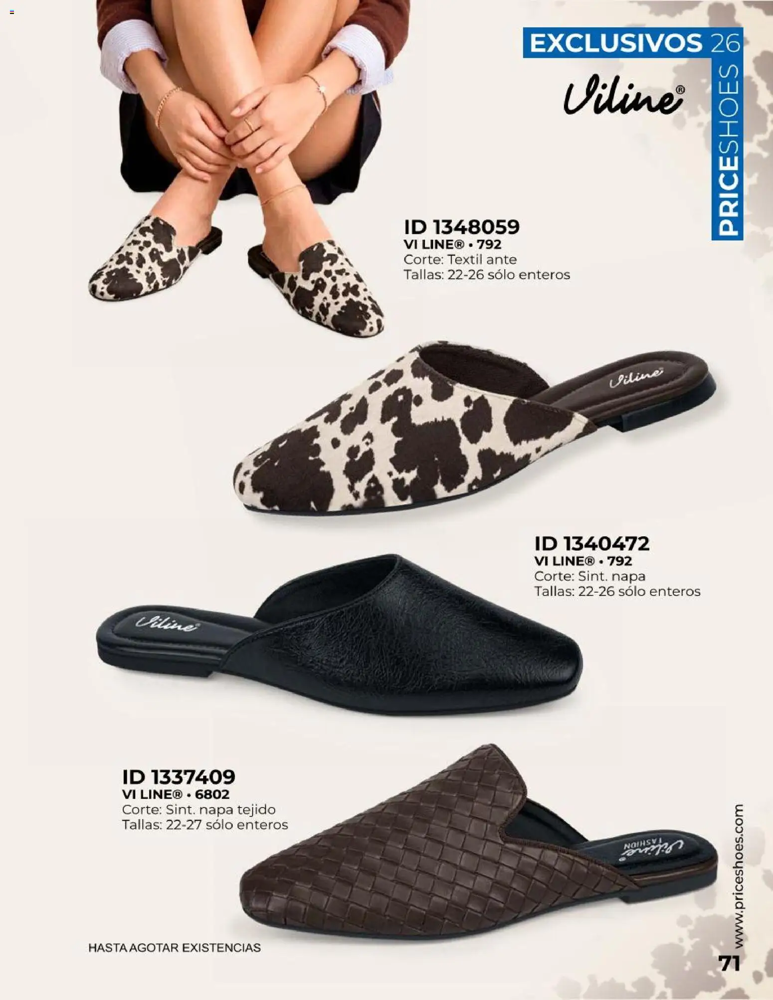 Vista previa las ofertas de la tienda Price Shoes - Price Shoes catálogo Exclusivos desde el 01/10/2026 