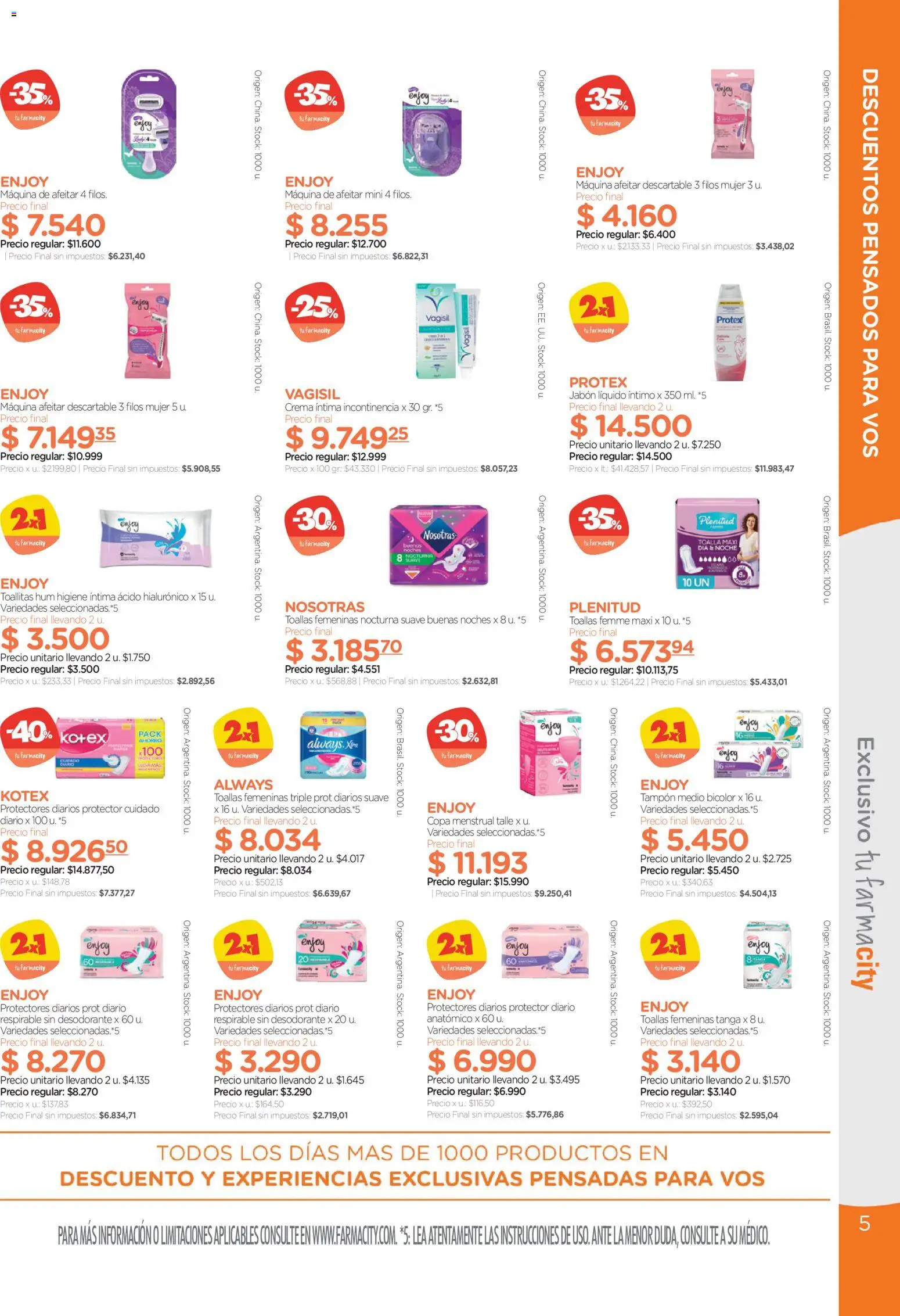 Vista previa del folleto de la tienda Farmacity válido desde el 22/10/2026 