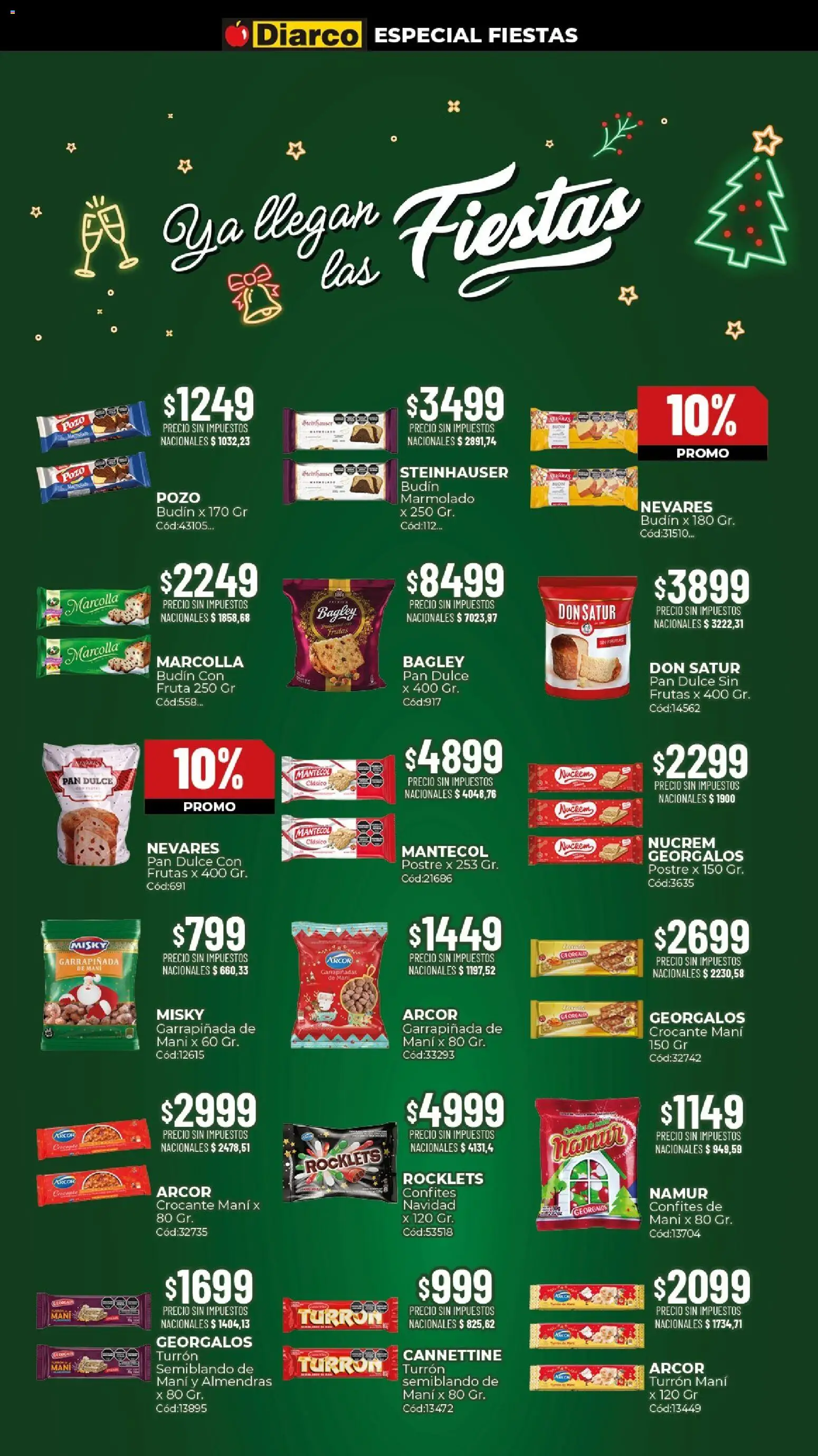 Vista previa del folleto de la tienda Diarco válido desde el 26/10/2026 
