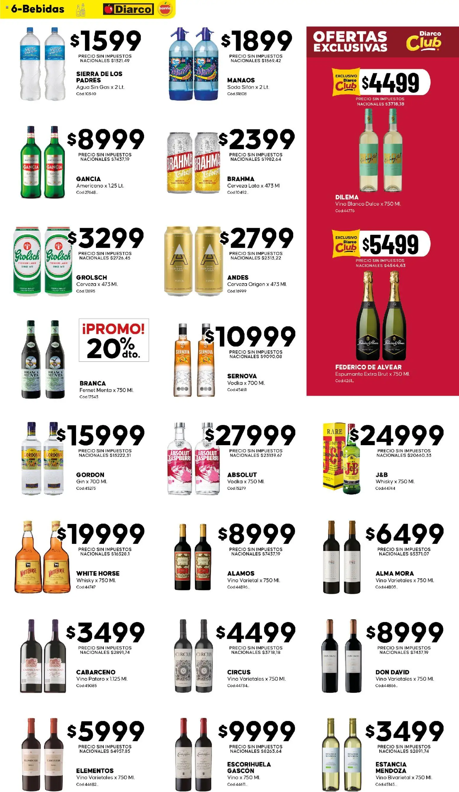 Vista previa del folleto de la tienda Diarco válido desde el 21/09/2026 