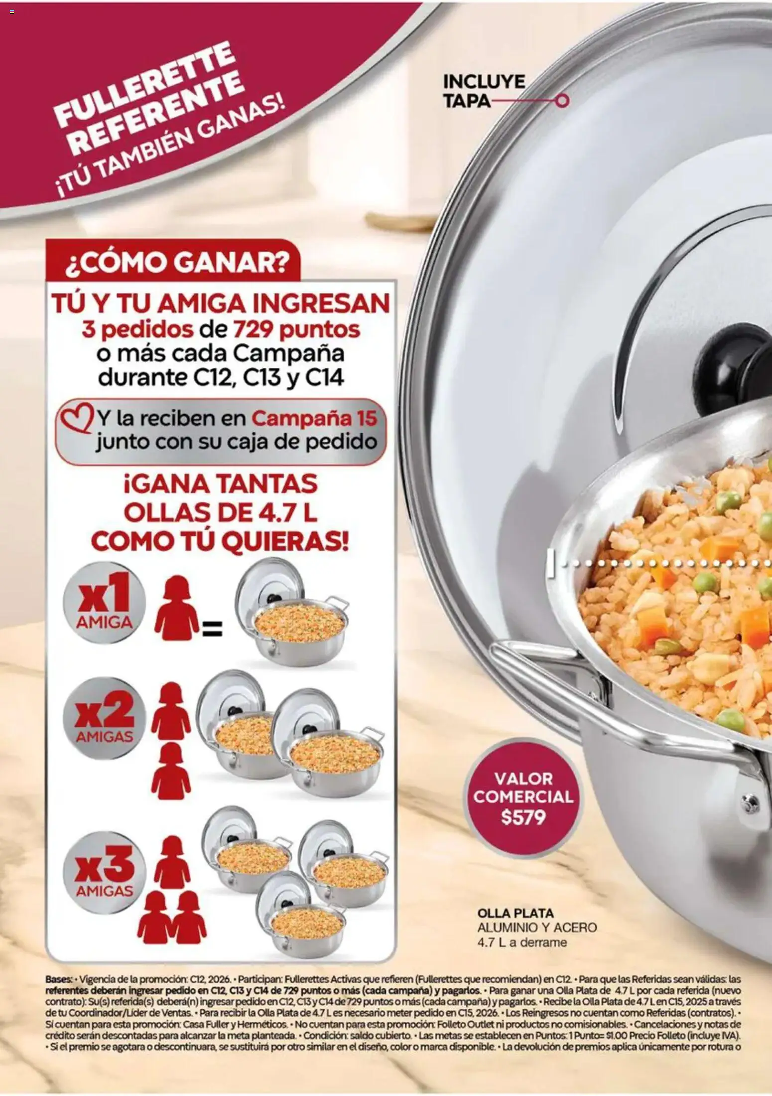 Vista previa las ofertas de la tienda Fuller - Fuller Gana Más 12 2026 desde el 16/09/2026 