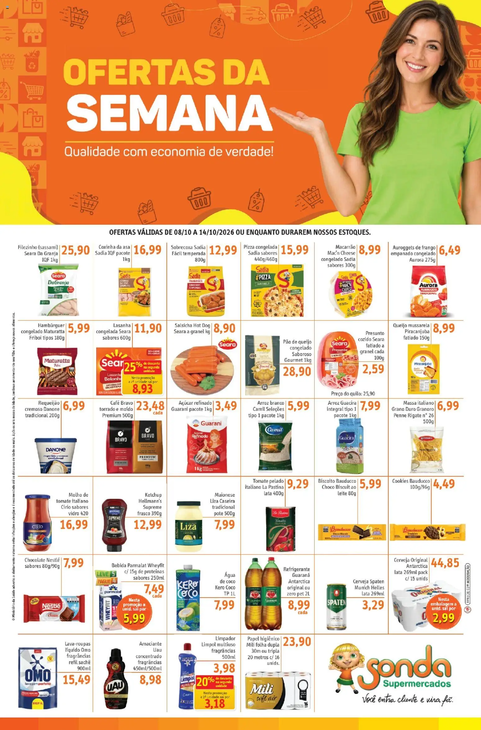 Pré-Visualização do folheto "Sonda - Ofertas da semana" da loja Sonda válido a partir de 08/10/2026