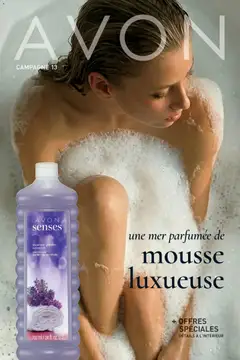 Un aperçu du dépliant Avon Brochure Campagne du magasin Avon est valide à partir 18 juin 2026