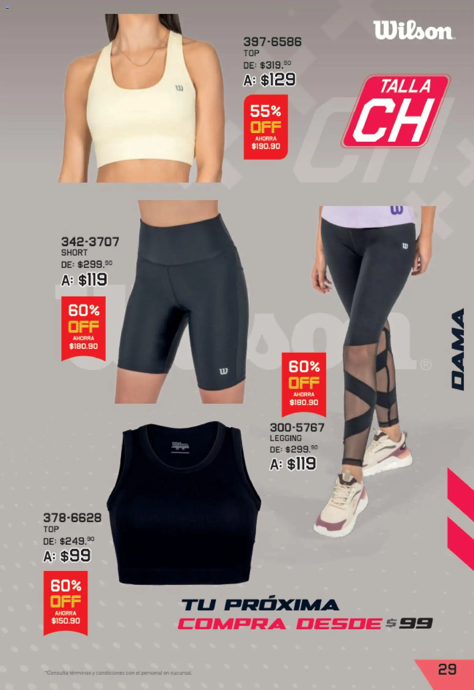 Vista previa las ofertas de la tienda Andrea - Andrea catálogo Lo mejor de marcas desde el 27/09/2026 - Short