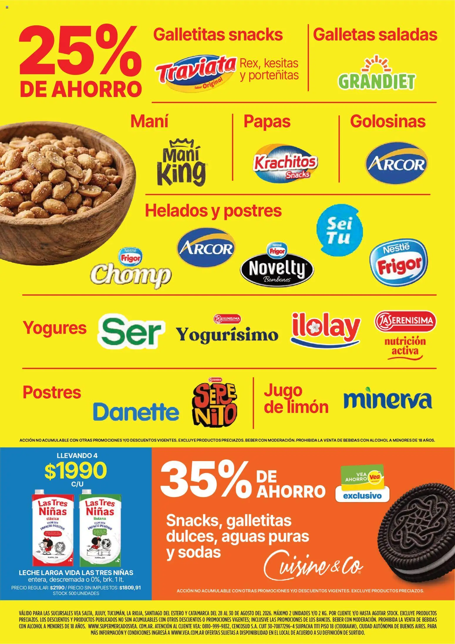 Vista previa del folleto de la tienda Vea válido desde el 28/08/2026 