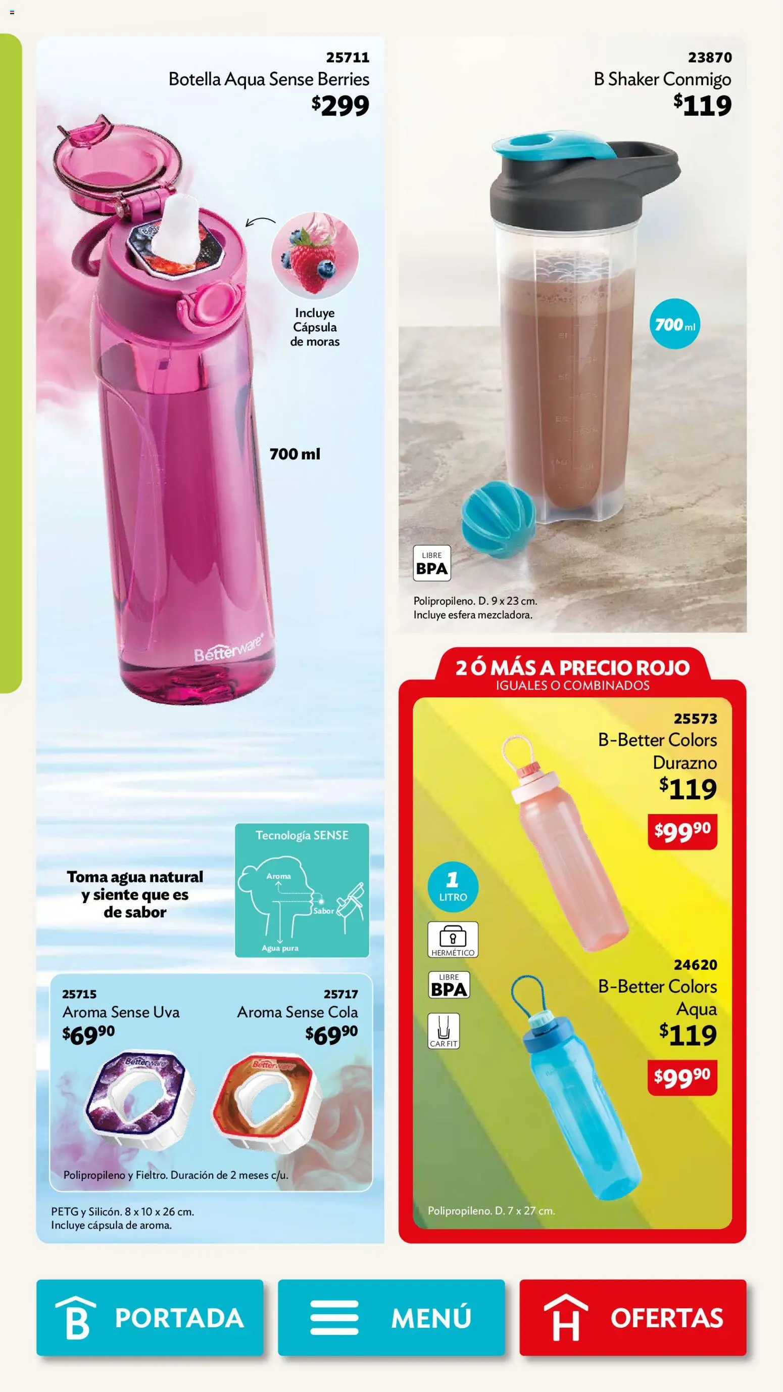 Vista previa las ofertas de la tienda Betterware - Betterware campaña 9 2026 desde el 31/08/2026 