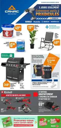 Preview of leaflet Canac circulaire from shop Canac is valid from Jun 18, 2026