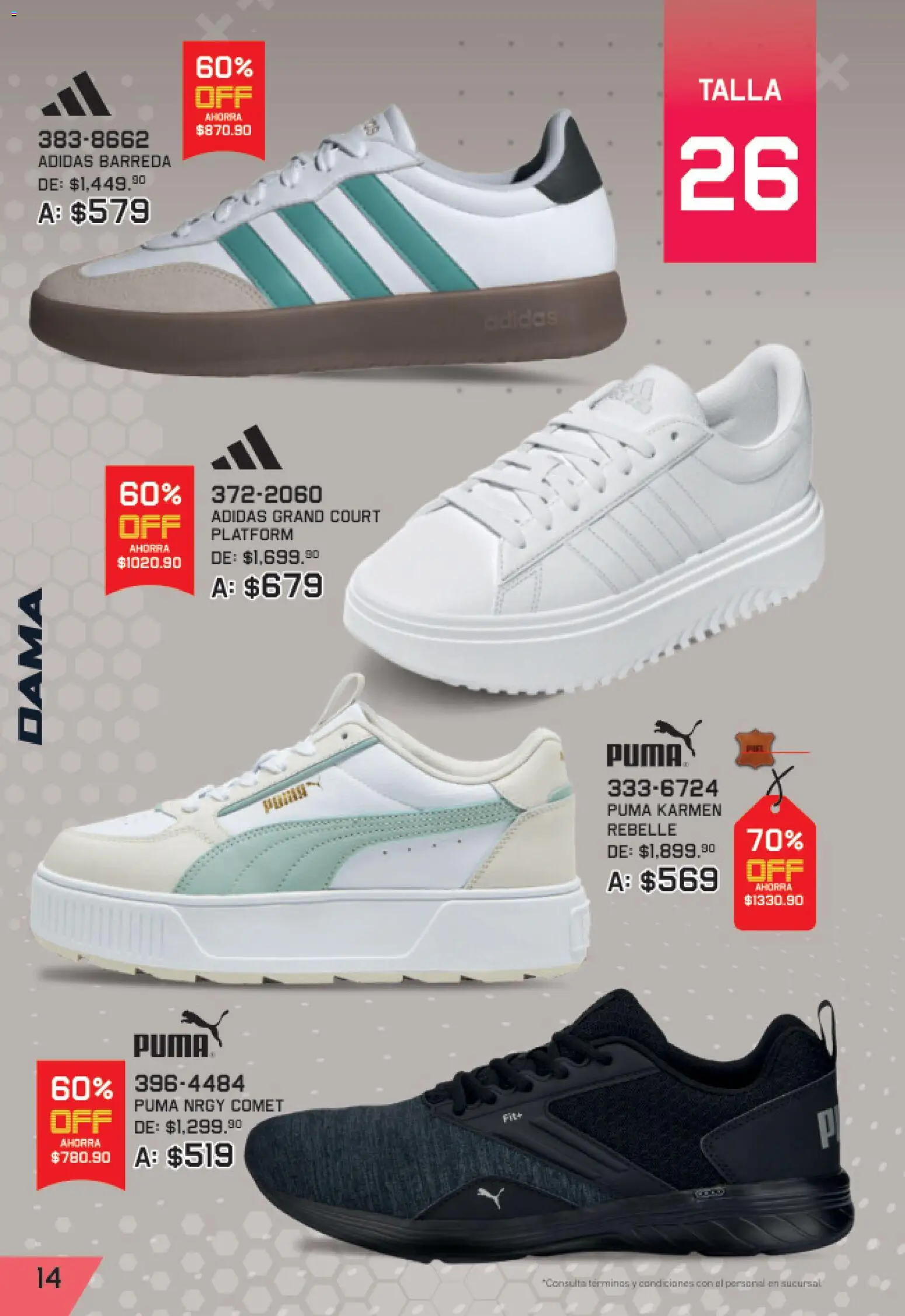 Vista previa las ofertas de la tienda Andrea - Andrea catálogo Lo mejor de marcas desde el 27/09/2026 