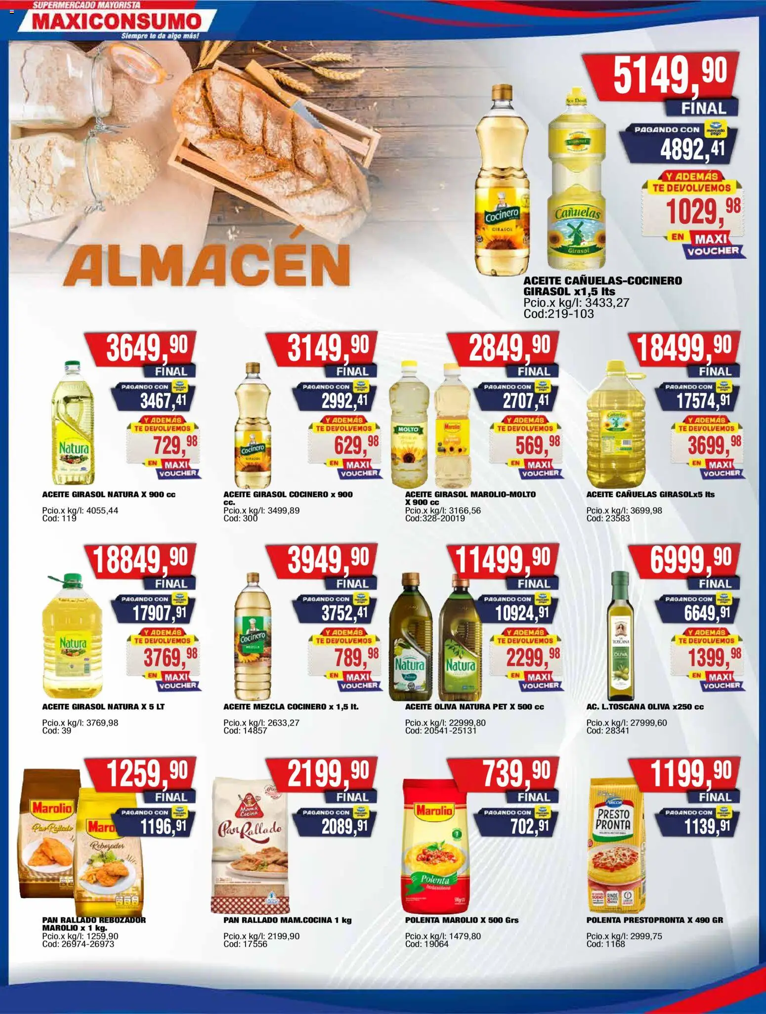 Vista previa del folleto de la tienda Maxiconsumo válido desde el 21/09/2026 