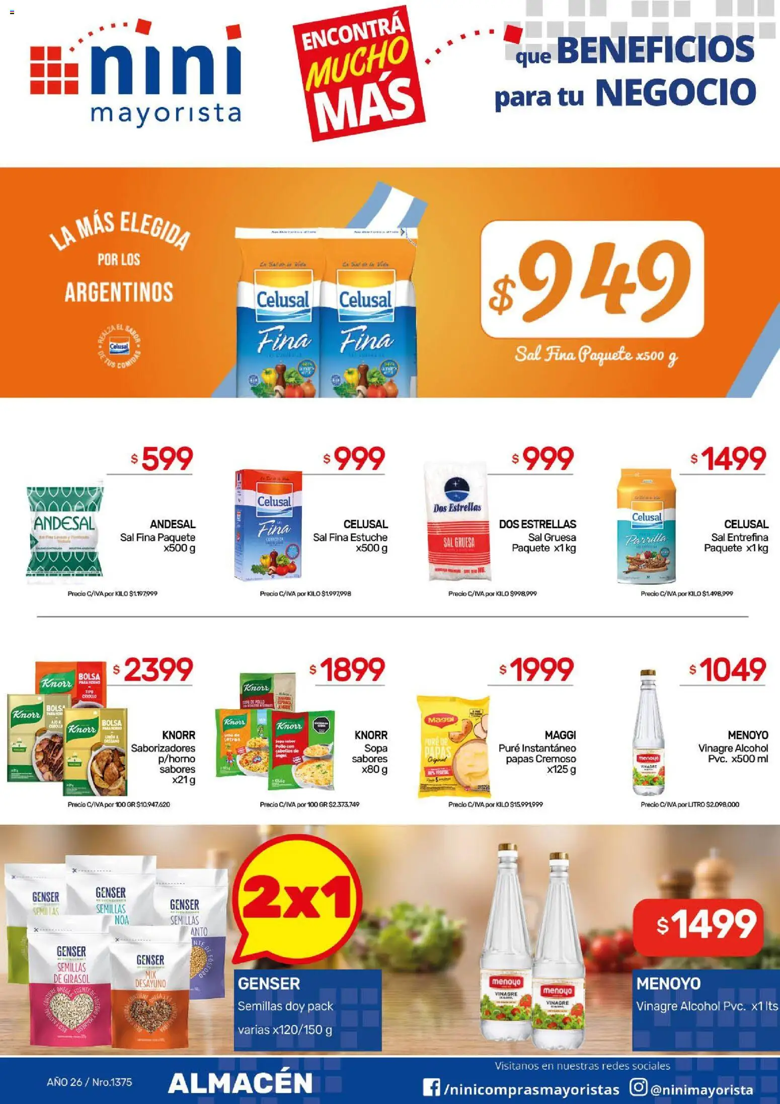 Vista previa del folleto de la tienda NINI Mayorista válido desde el 31/08/2026 