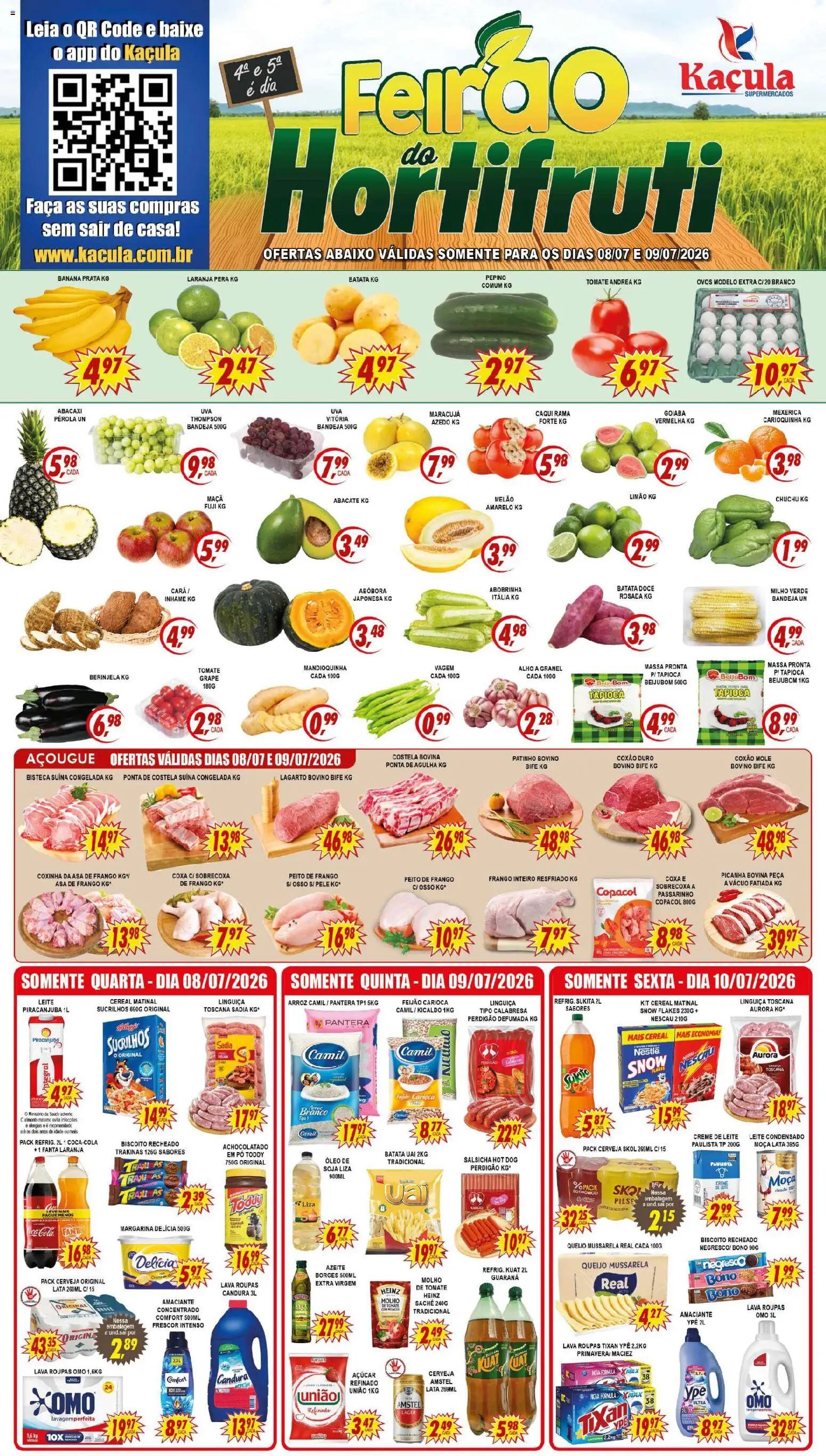 Pré-Visualização do folheto "Kaçula - Ofertas da semana" da loja Kaçula válido a partir de 08/07/2026