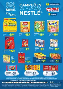 Pré-Visualização do folheto "Mateus ofertas Especial Nestle" da loja Mateus válido a partir de 24/07/2026