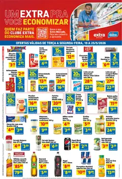 Pré-Visualização do folheto "Extra ofertas de Mercado Semanal" da loja Extra válido a partir de 19/05/2026