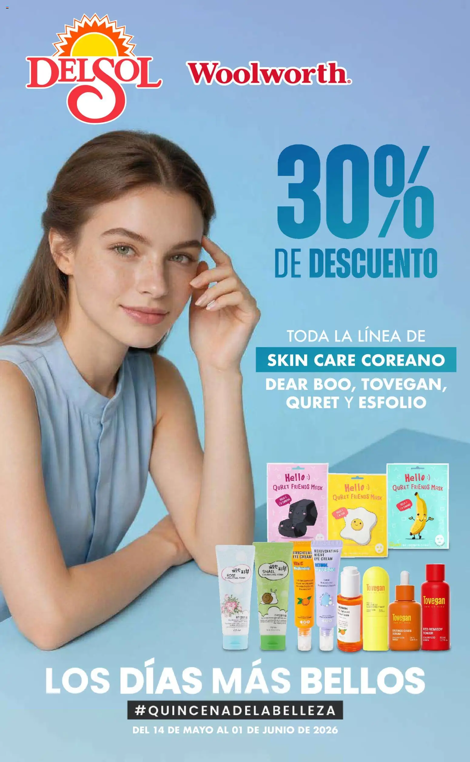 Vista previa las ofertas de la tienda Del Sol y Woolworth - Del Sol y Woolworth catálogo desde el 14/05/2026 