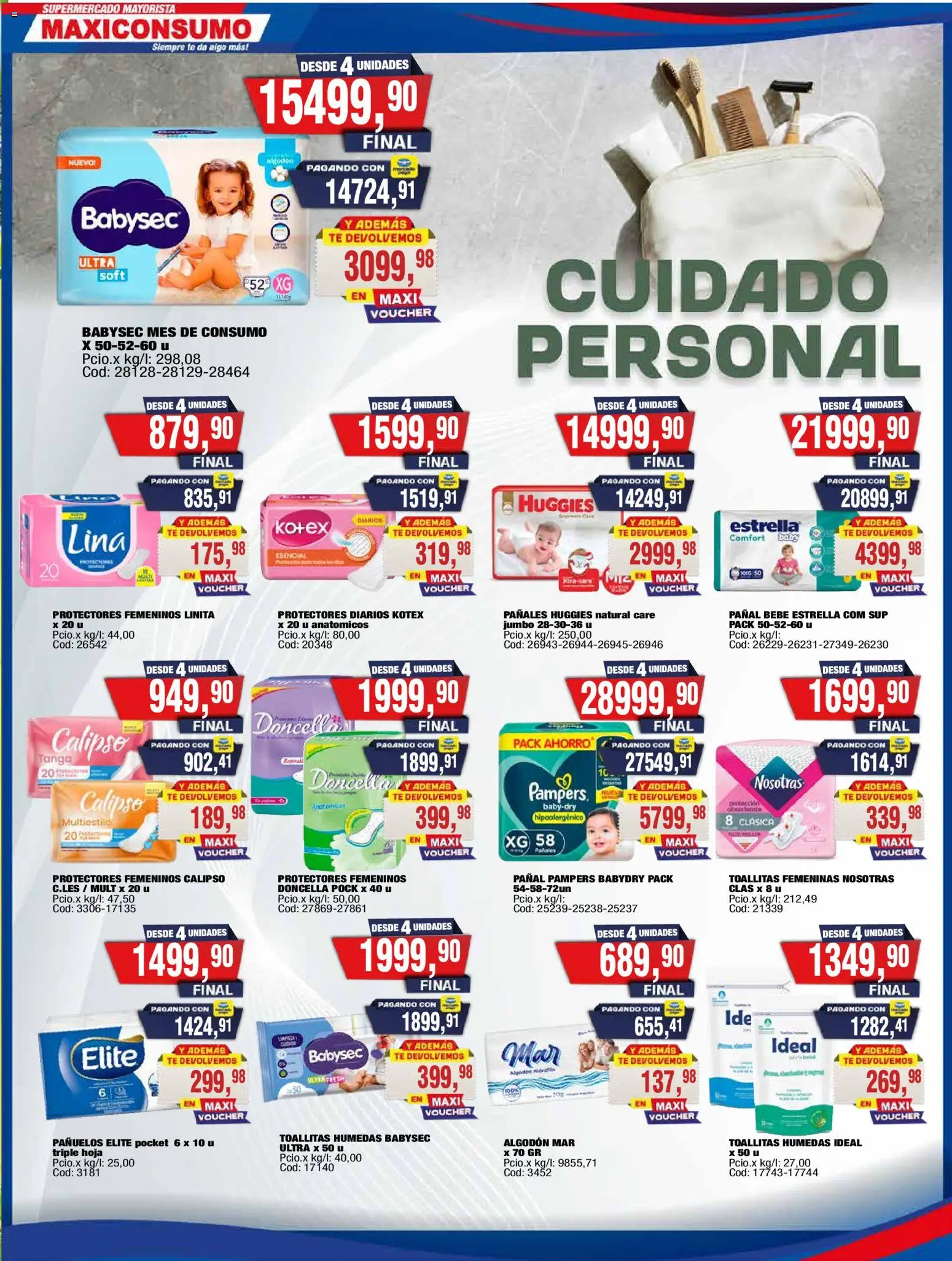 Vista previa del folleto de la tienda Maxiconsumo válido desde el 05/10/2026 