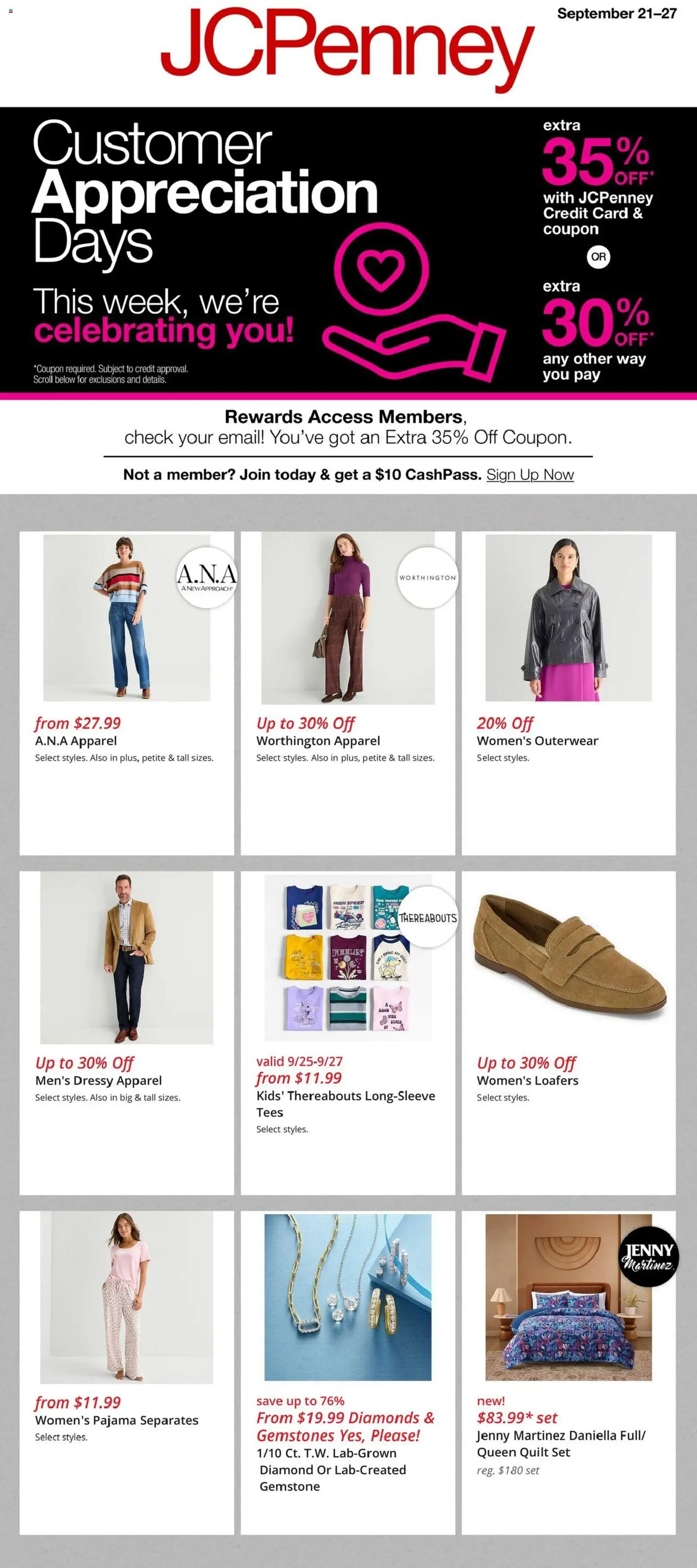 Ad Preview of JCPenney JCPenney Weekly Ad from 09/21/2026