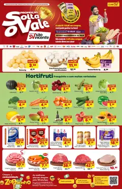 Pré-Visualização do folheto "Supermercados São Vicente - Ofertas da semana" da loja Supermercados São Vicente válido a partir de 25/08/2026