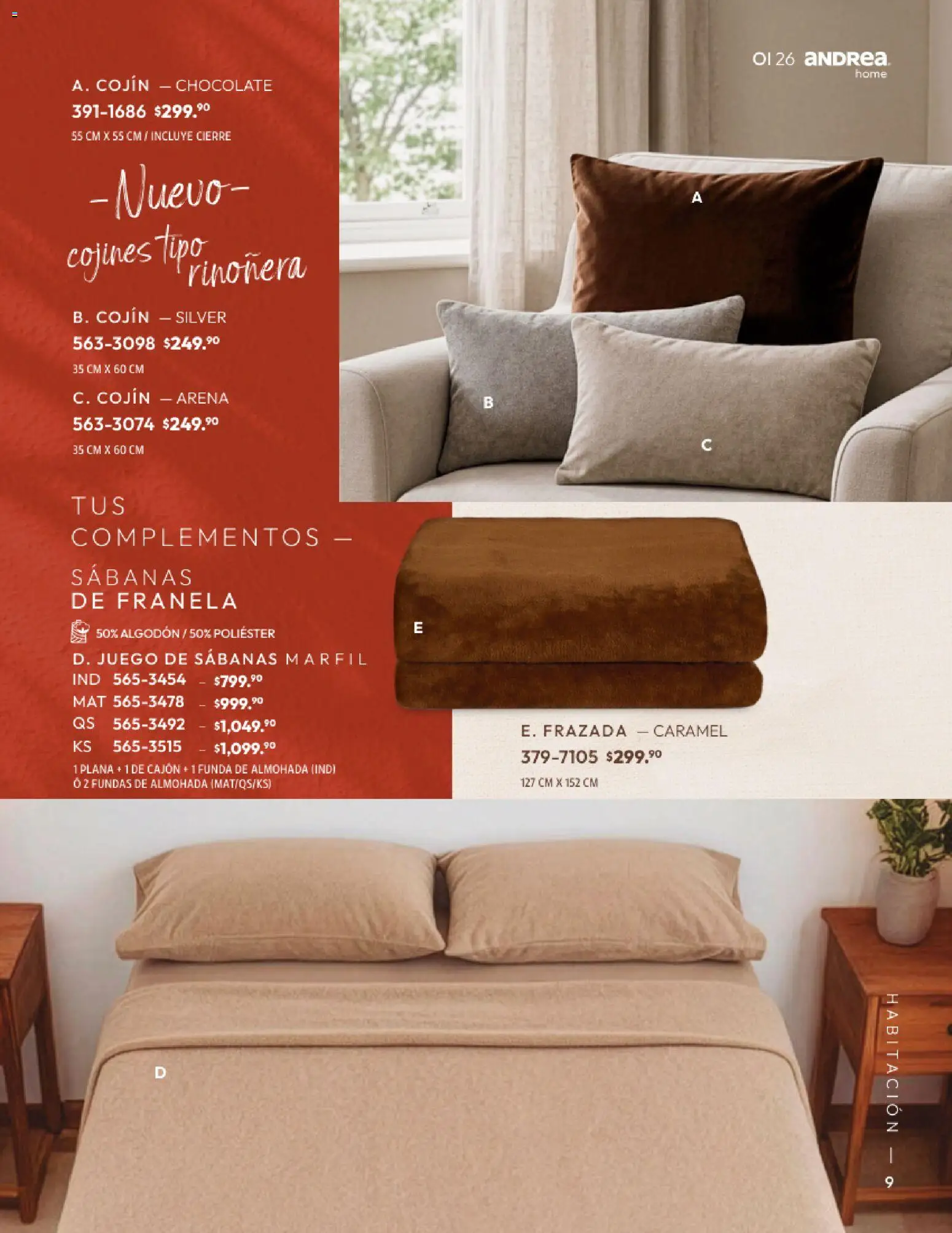 Vista previa las ofertas de la tienda Andrea - Andrea catálogo Home desde el 01/09/2026 