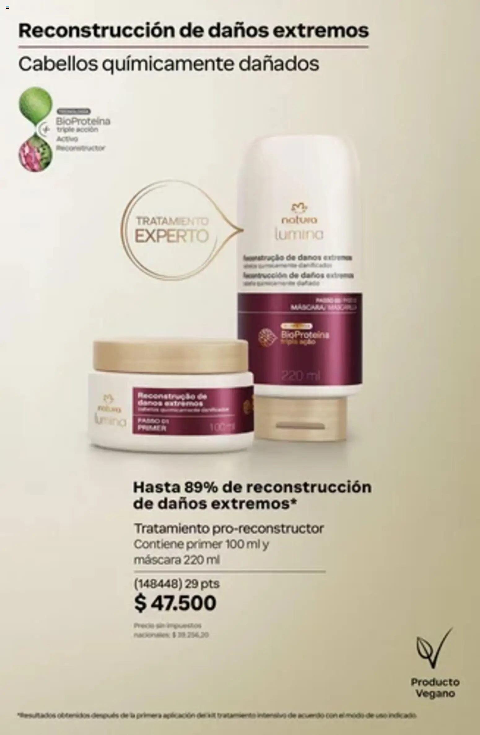 Vista previa del folleto de la tienda Natura válido desde el 01/10/2026 - Máscara