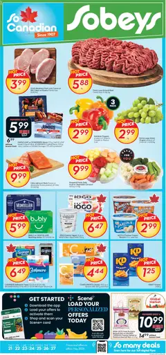 Preview of leaflet Sobeys weekly flyer / circulaire from shop Sobeys is valid from May 21, 2026
