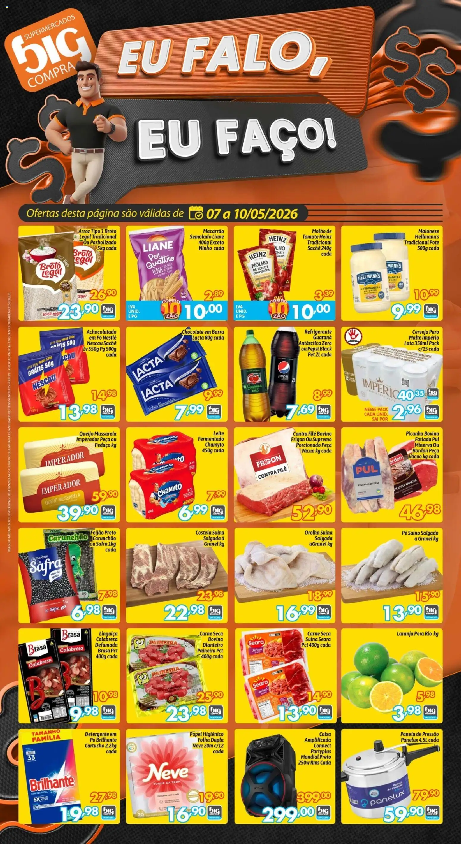 Pré-Visualização do folheto "Big Compra - Ofertas da semana" da loja Big Compra válido a partir de 07/05/2026