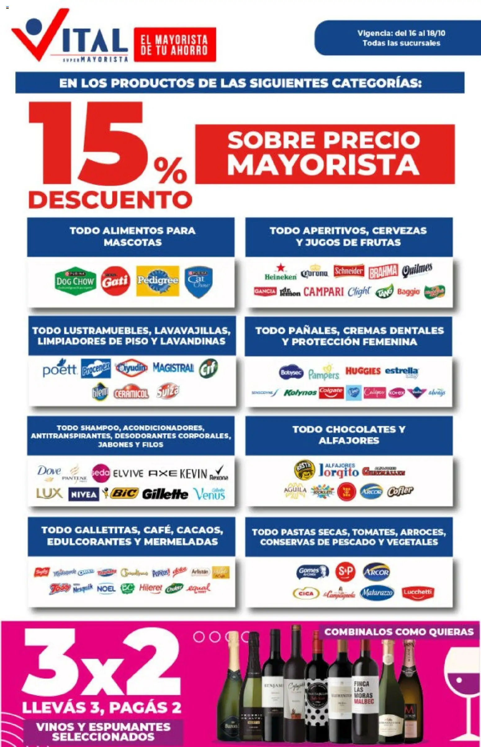 Vista previa del folleto de la tienda Vital válido desde el 16/10/2026 