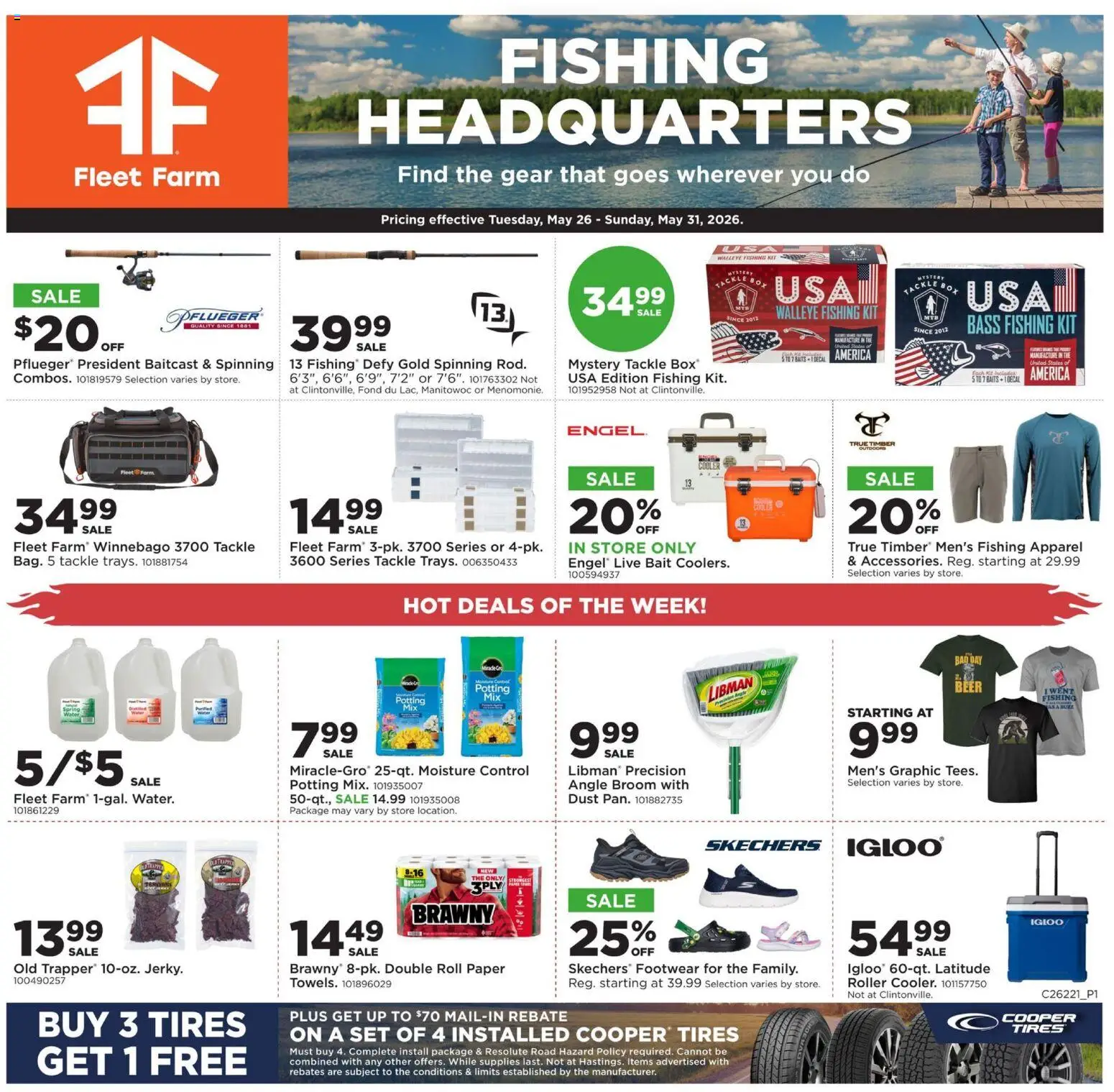 Ad Preview of Mills Fleet Farm Mills Fleet Farm Weekly Ad from 05/26/2026