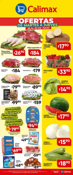 Vista previa las ofertas de la tienda Calimax - Calimax folleto desde el 28/07/2026 
