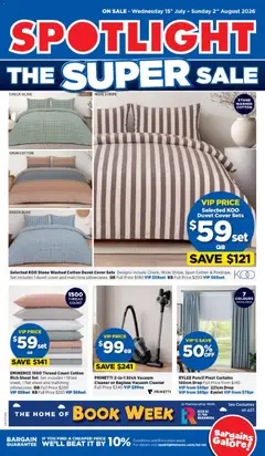 Preview of catalogue Spotlight catalogue from shop Spotlight valid 15 Jul 2026