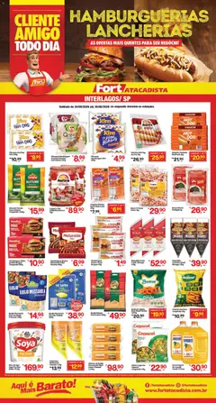 Pré-Visualização do folheto "Fort Atacadista ofertas Food Service" da loja Fort Atacadista válido a partir de 24/08/2026