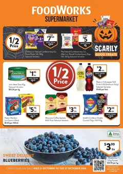 Preview of catalogue Foodworks catalogue NSW from shop Foodworks valid 21/10/2026