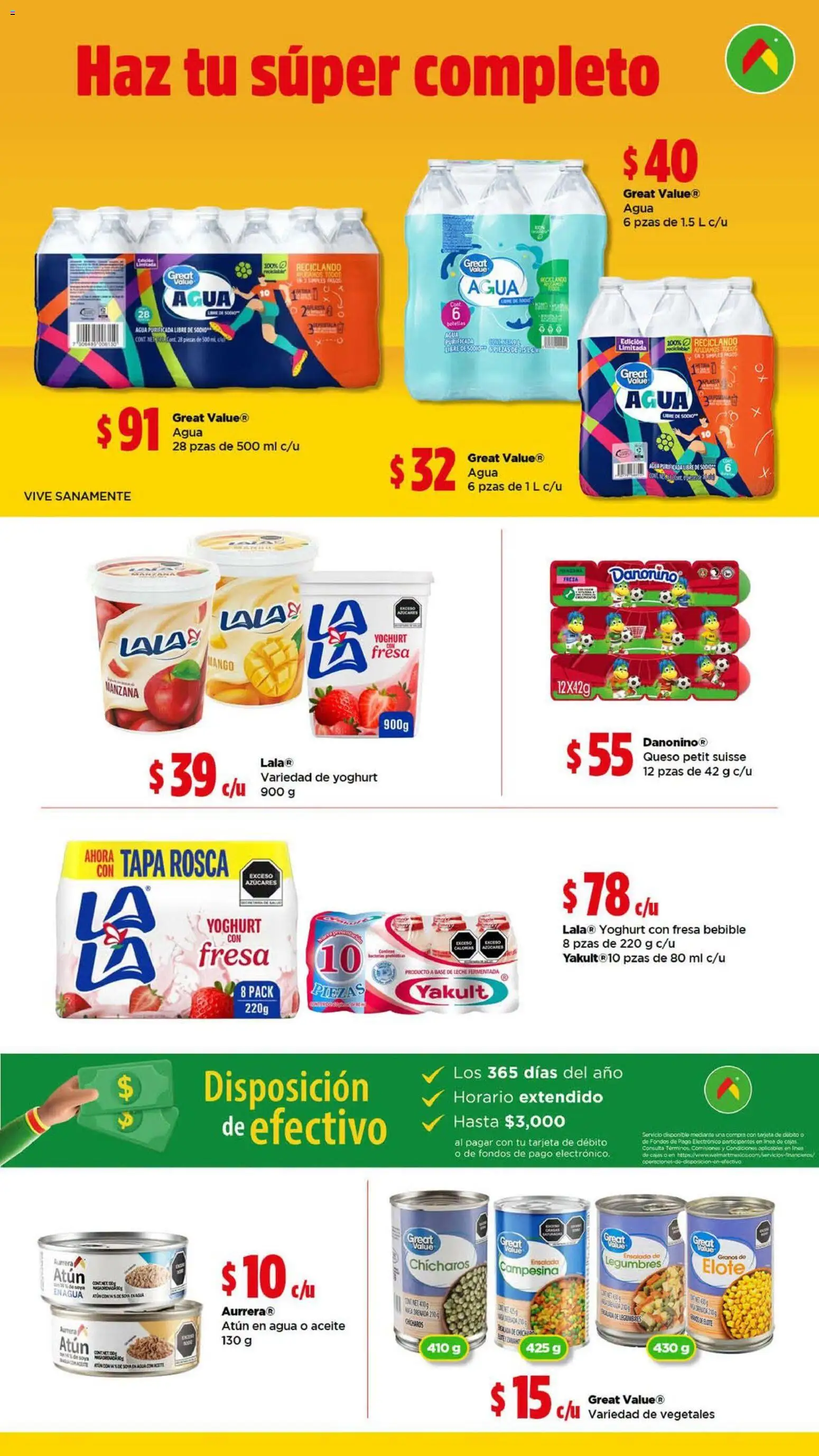 Vista previa las ofertas de la tienda Bodega Aurrerá - Bodega Aurrerá folleto Precios que no se tocan - Llena tu carrito con esenciales desde el 21/10/2026 