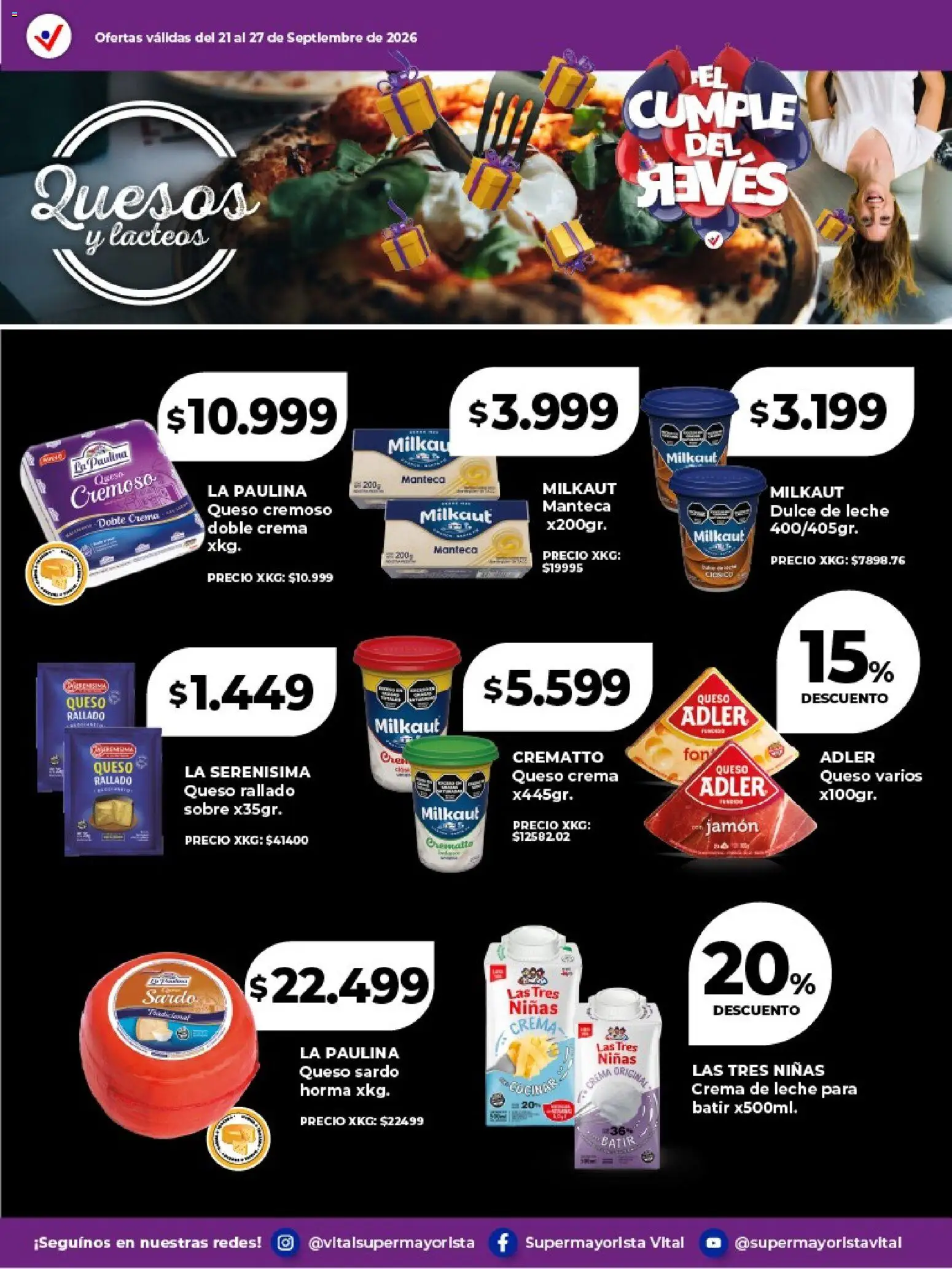 Vista previa del folleto de la tienda Vital válido desde el 21/09/2026 