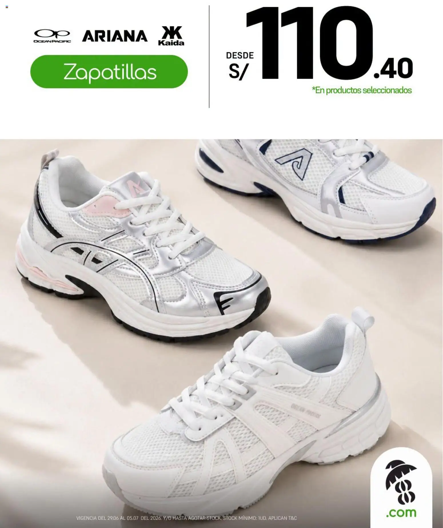 Vista previa de Platanitos catálogo de la tienda Platanitos válido desde 29/06/2026 - Zapatillas
