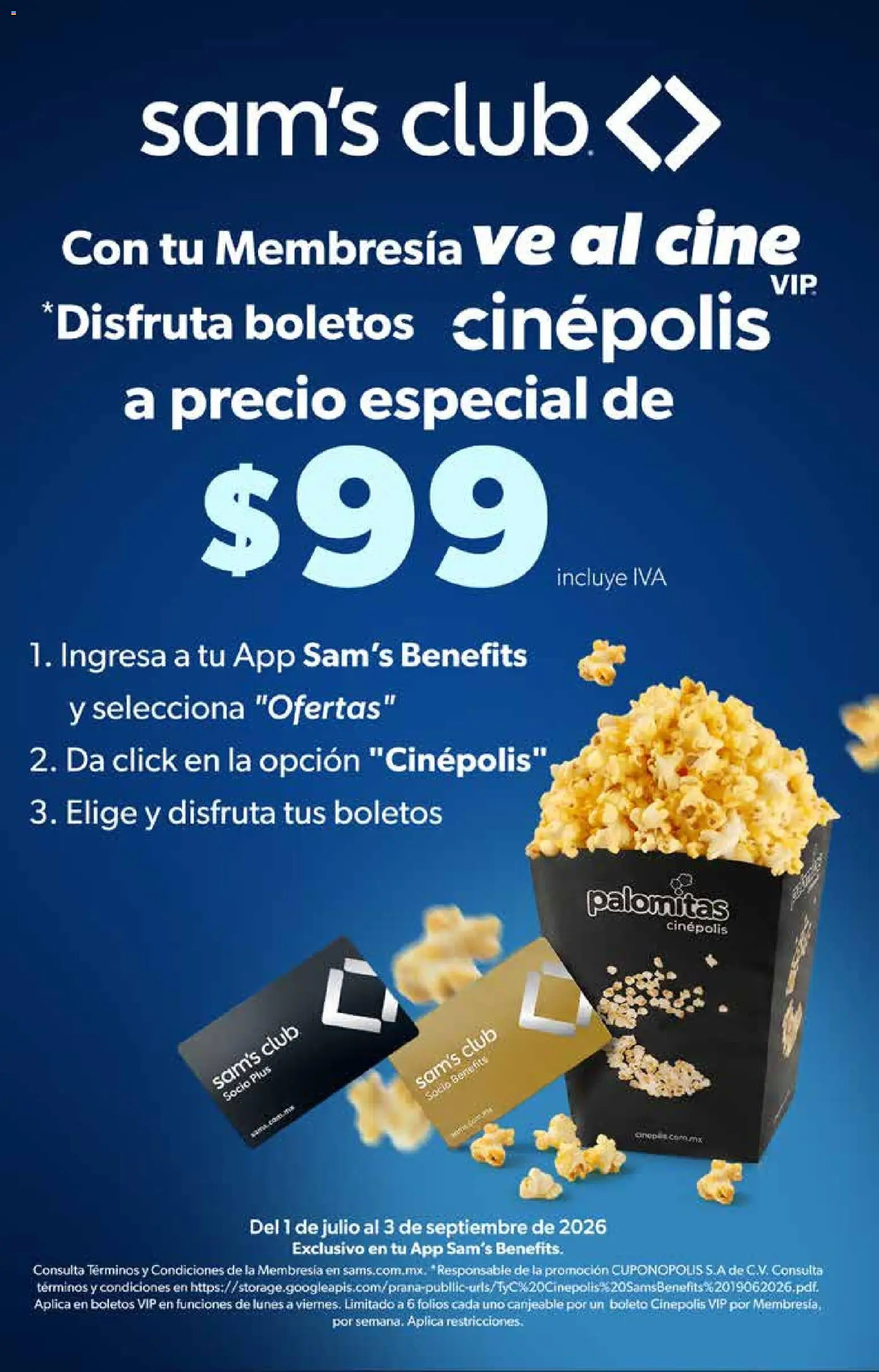 Vista previa las ofertas de la tienda Sam's Club - Sam's Club catálogo desde el 05/08/2026 