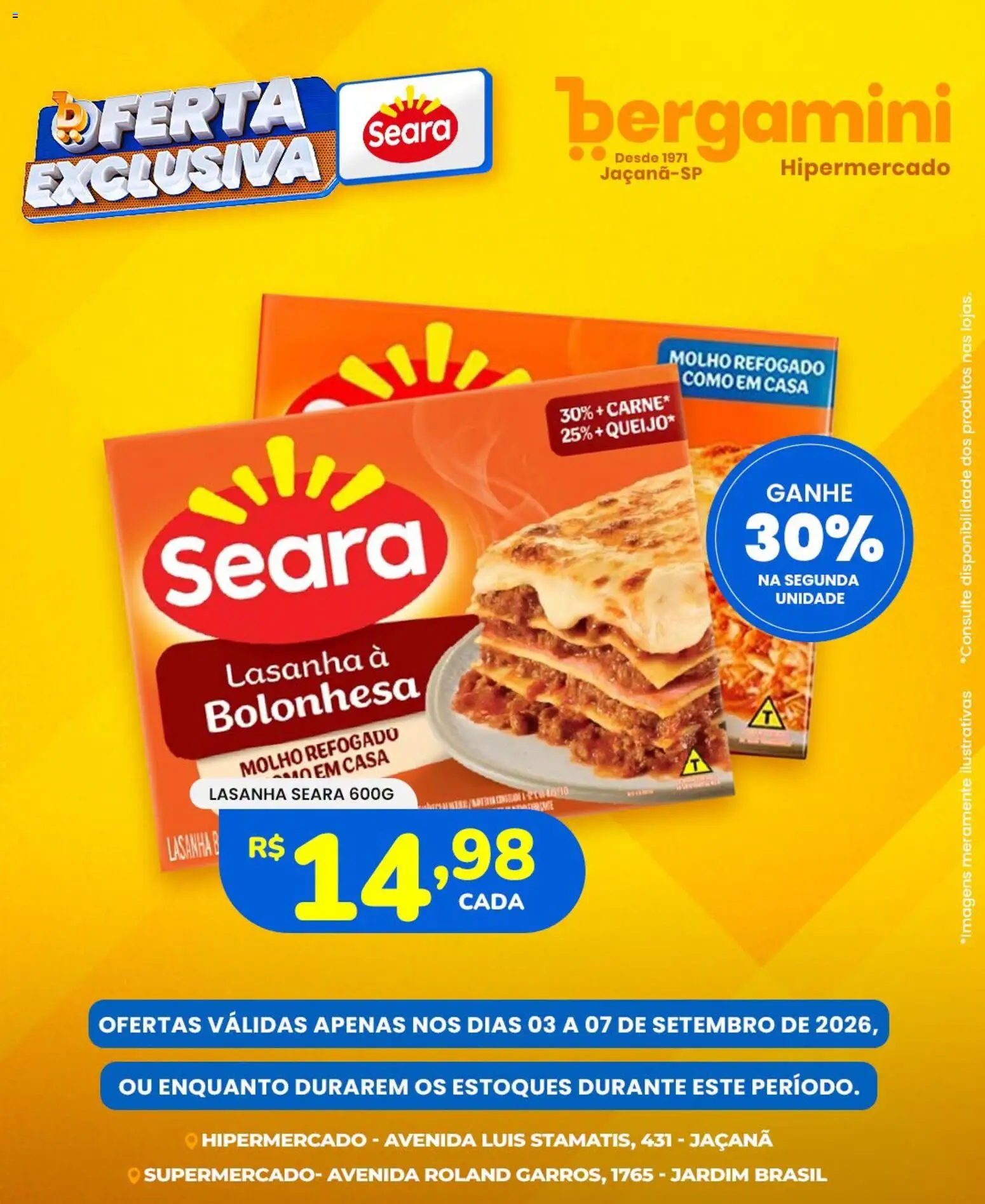 Ofertas Supermercado Bergamini ofertas Seara até 07/09/2026. - Página 2