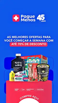 Pré-Visualização do folheto "Pague Menos - Catálogo atual" da loja Pague Menos válido a partir de 27/07/2026