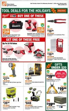 Preview of leaflet Home Depot weekly flyer / circulaire from shop Home Depot is valid from Oct 29, 2026