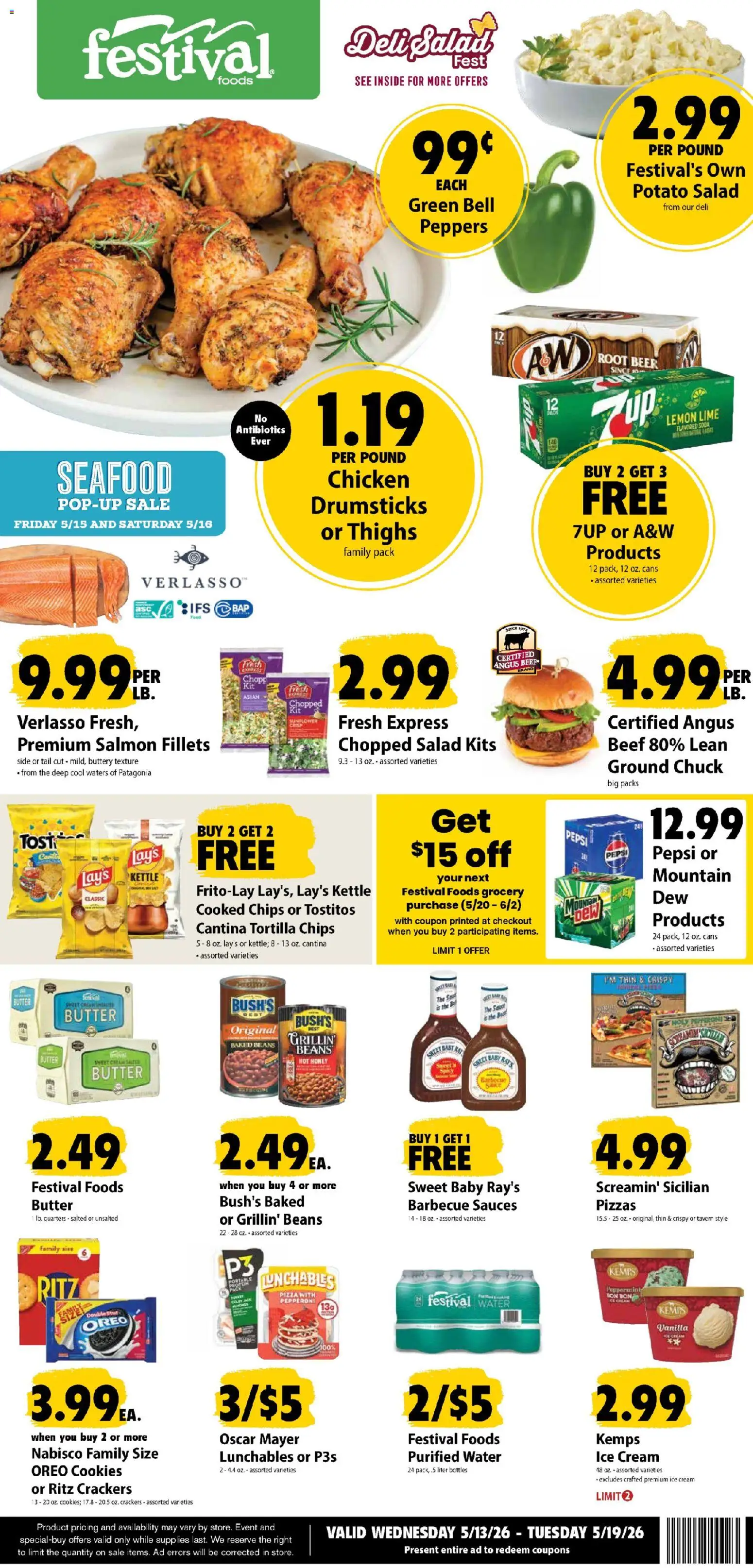 Ad Preview of Festival Foods Festival Foods Weekly Ad from 05/13/2026