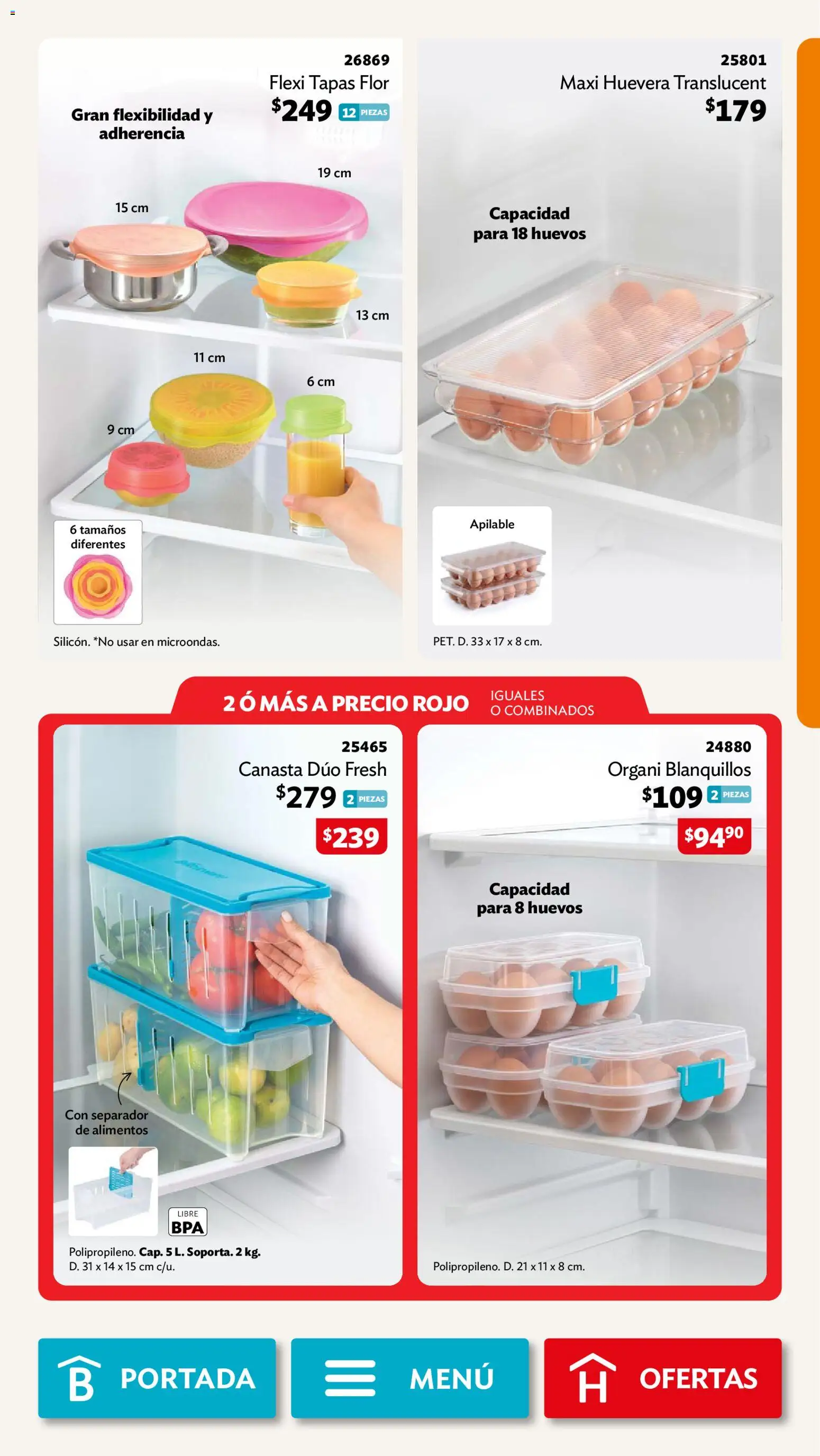 Vista previa las ofertas de la tienda Betterware - Betterware campaña 8 2026 desde el 03/08/2026 