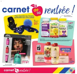 Preview of leaflet Uniprix - Carnet de la rentée from shop Uniprix is valid from Aug 13, 2026