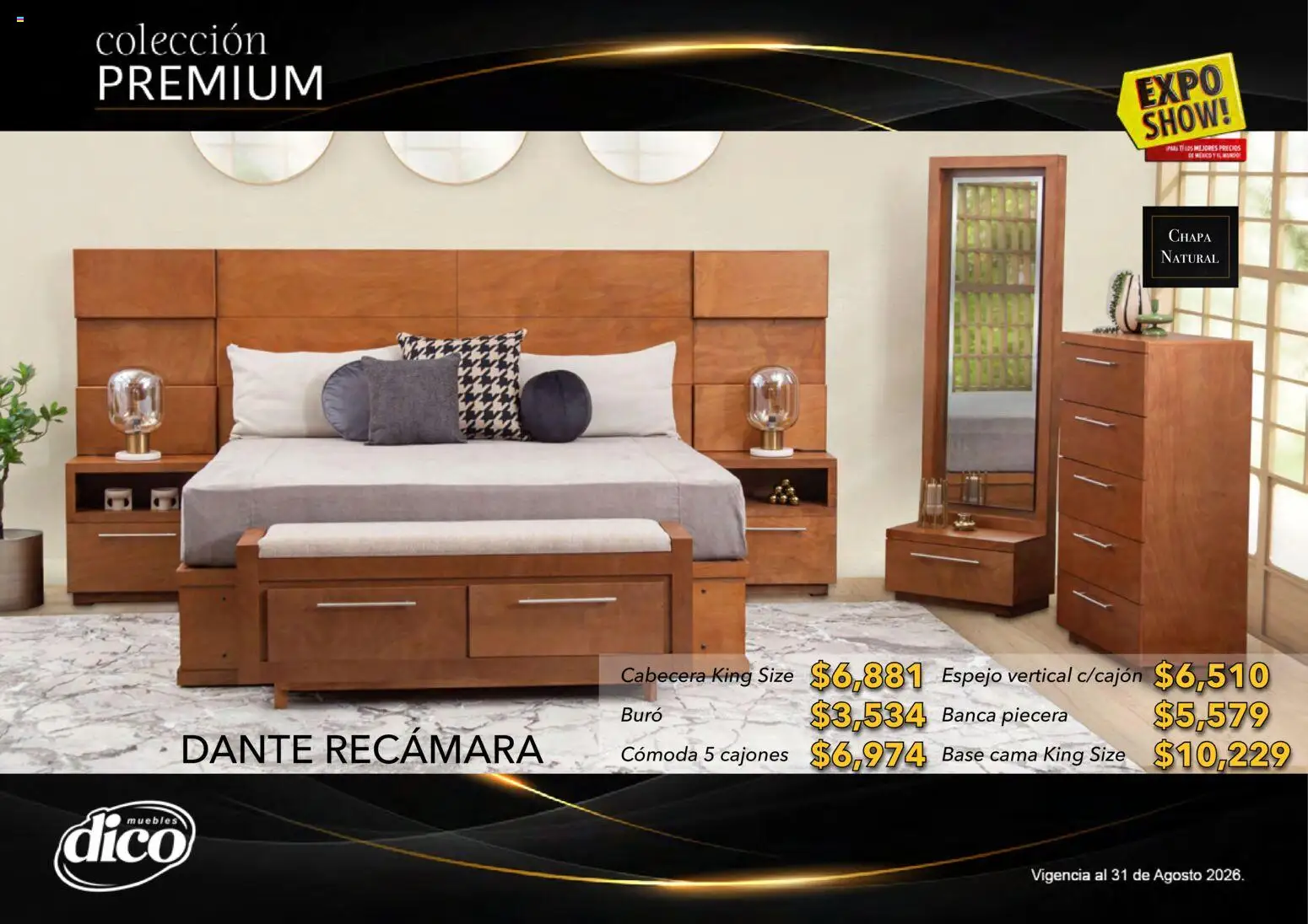 Vista previa las ofertas de la tienda Muebles Dico - Muebles Dico catálogo Colección Premium desde el 01/08/2026 