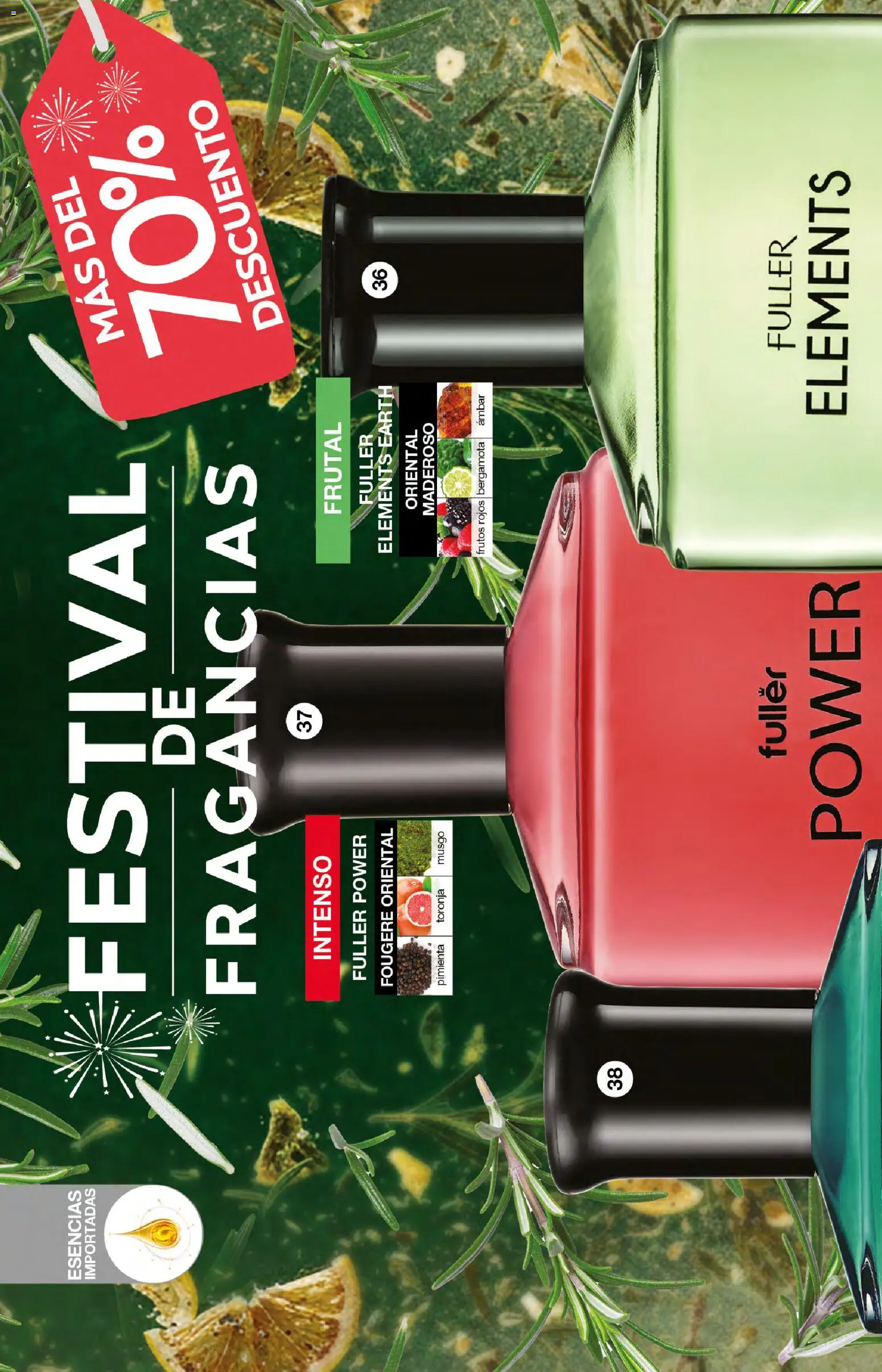 Vista previa las ofertas de la tienda Fuller - Campaña 23 2026 desde el 18/02/2026 - Pimienta, Toronja, Esencias